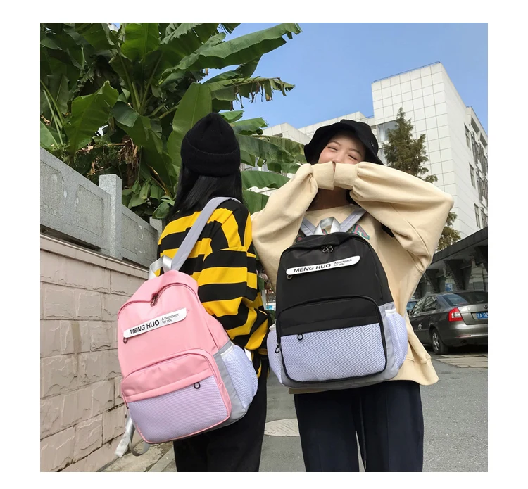 Menghuo Backpack Women School Bag for Teenage Girls Waterproof Nylon Mochila Feminina Mujer Female Book Bag Travel Bag Sac A Dos_27