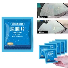 6 шт./упак.(1 шт. = 4L вода) Автомобильный твердый стеклоочиститель Fine семиномерный стеклоочиститель чистящее средство для чистки автомобильных окон ветровое стекло автомобиля Очиститель# YL6