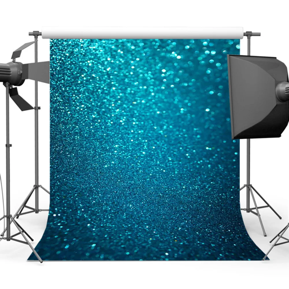 Mehofoto синий блестящий фон для фотосъемки боке Блестящий задник для фото фотостудии День рождения задний фон