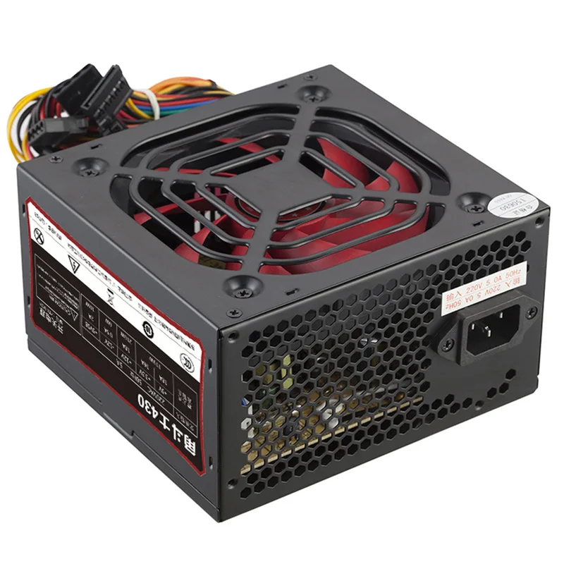 جديد 200 واط محول التيار الكهربائي للكمبيوتر سطح المكتب PSU ل PC الكهربائية مصدر من آلة الفيديو بطاقة 2 جرام r7 240 r7 250