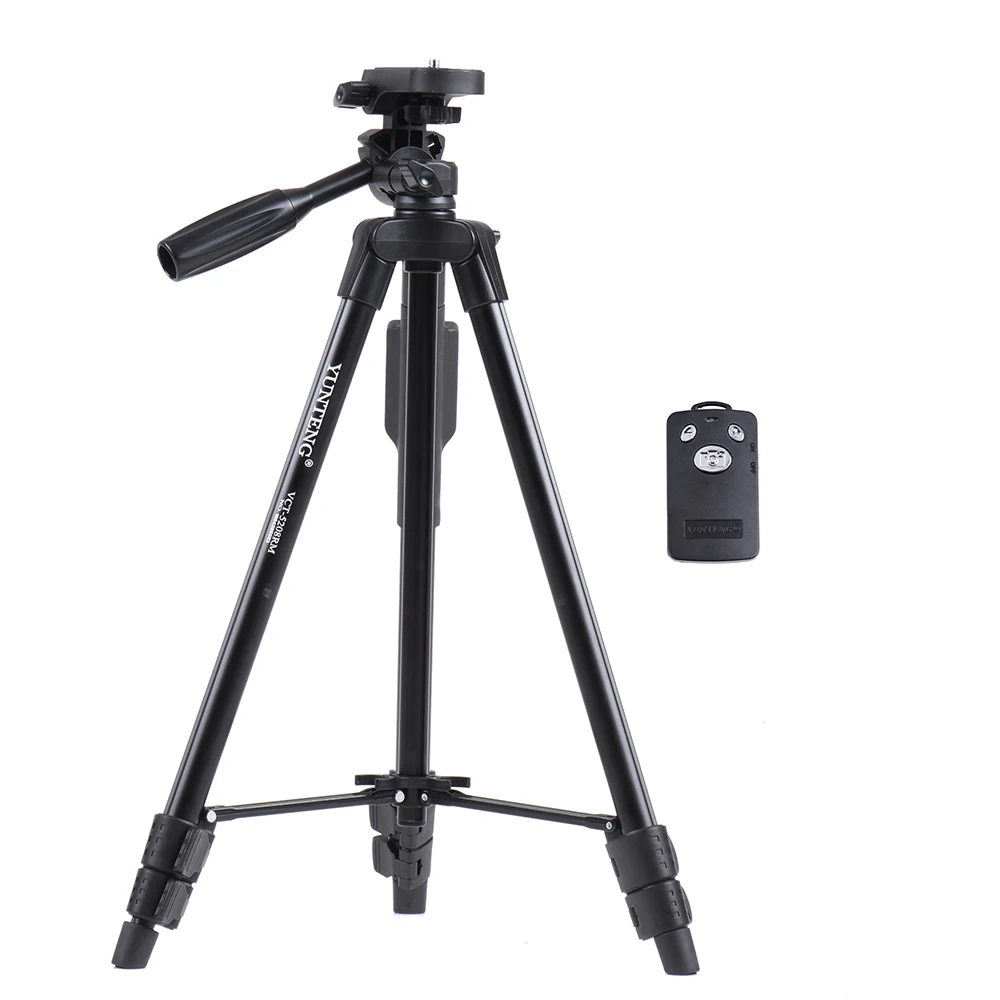 

Portable Aluminum Alloy Tripod Wireless Remote Control Shutter with Smartphone Mount for Sony ILDC Phone Video Digital Camera