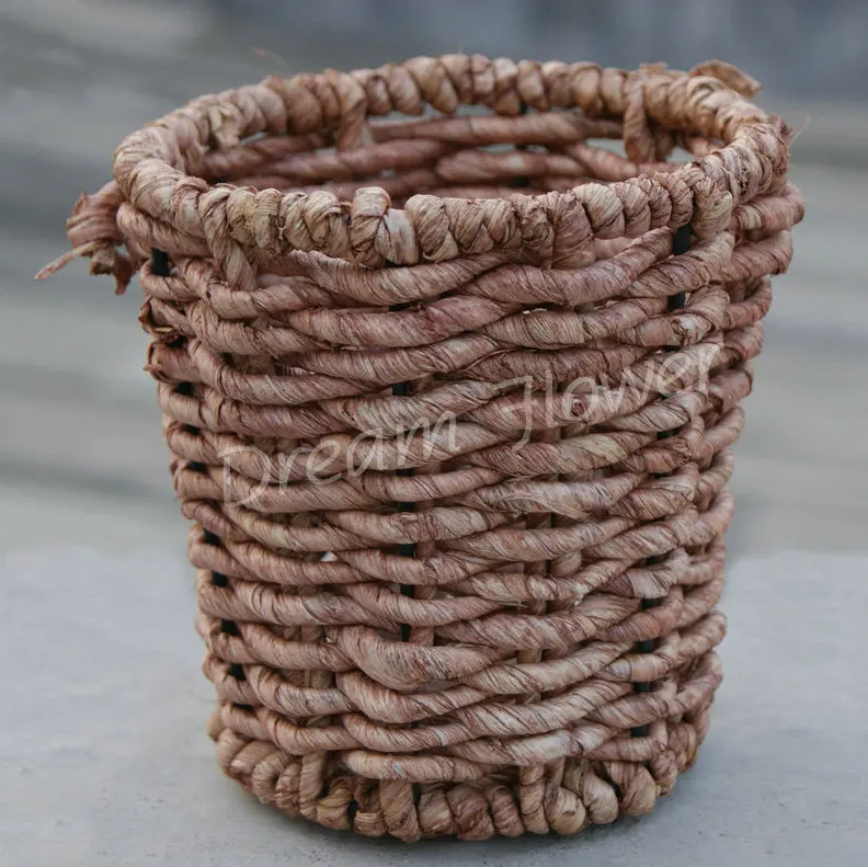 Buy Straw braid crafts handmade corn husk woven rattan