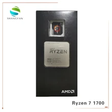 Процессор AMD Ryzen 7 1700 R7 1700 3,0 ГГц Восьмиядерный процессор шестнадцп 65 Вт YD1700BBM88AE Socket AM4