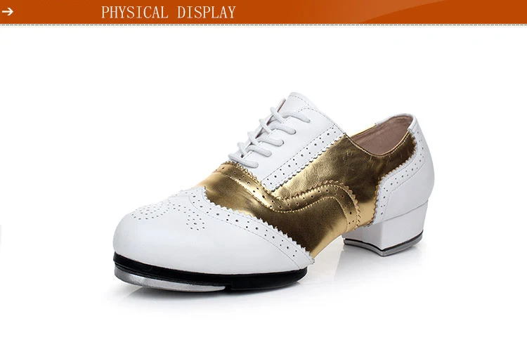 Мужская танцевальная обувь, спортивная женская обувь из натуральной кожи, соответствие цвета обуви, кружевная дышащая Высококачественная алюминиевая обувь черного цвета