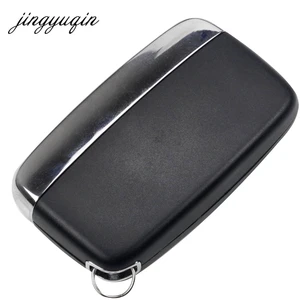 Image 2 - jingyuqin 10pcs 5 Button Remote Key Shell Fob Case Fit For Land Rover Freelander 2 3 for Ranger Rover Evoque Discovery 4