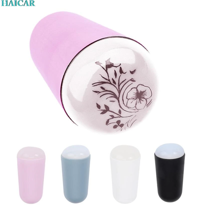 DIY Nail Шаблоны Дизайн ногтей штамповка Stamp Инструменты выскабливание Ножи