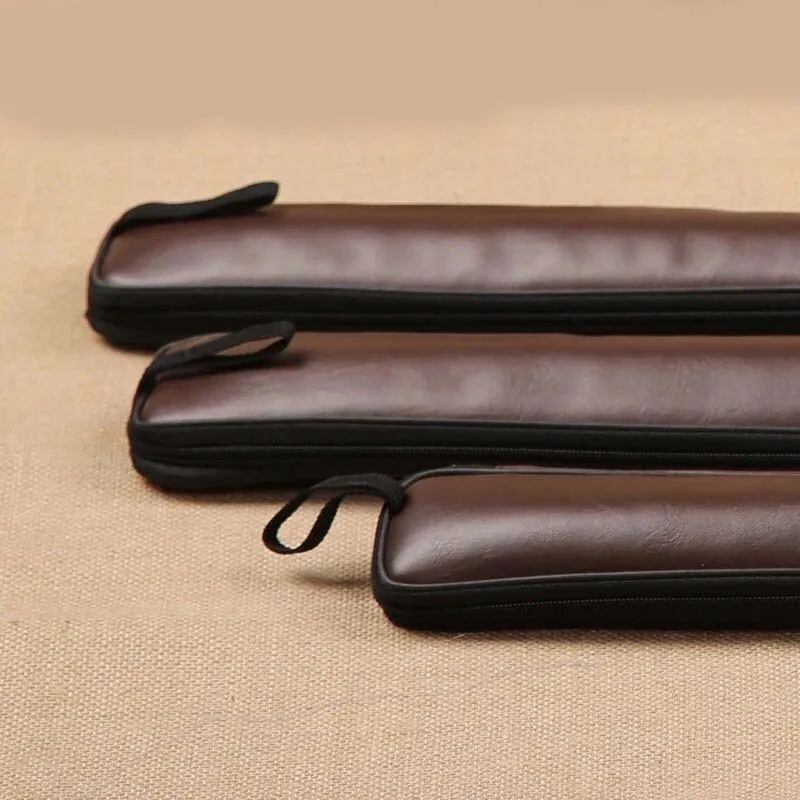 New PU Leather 1/2 Pool Cues Case 85cm Length Billiard Cues Accessories