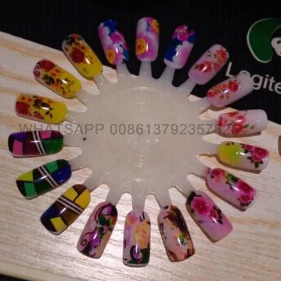  hand and artificial nails printing machine with touch screen and computer inside 2020 new updated