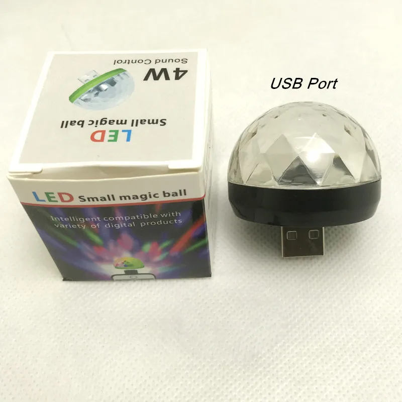 black usb port stage lights