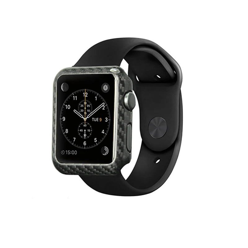 Carbono Capa Para iWatch 3 2 relógio