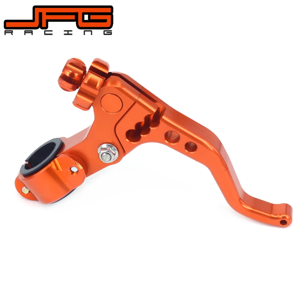 Billet CNC Pivot Short Adjustable Stunt Clutch Lever with clamps for KTM HONDA YAMAHA SUZUKI KAWASAKI Dirt Bike