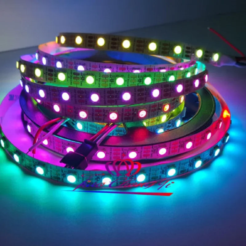 WS2812B SK6812 5050 RGB Светодиодная лента 60led 30LED/M индивидуальный адресуемый 5В|individually
