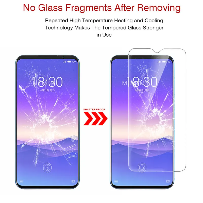 Защитное стекло для MEIZU 16s pro закаленное 16 16xs экрана Защитная пленка