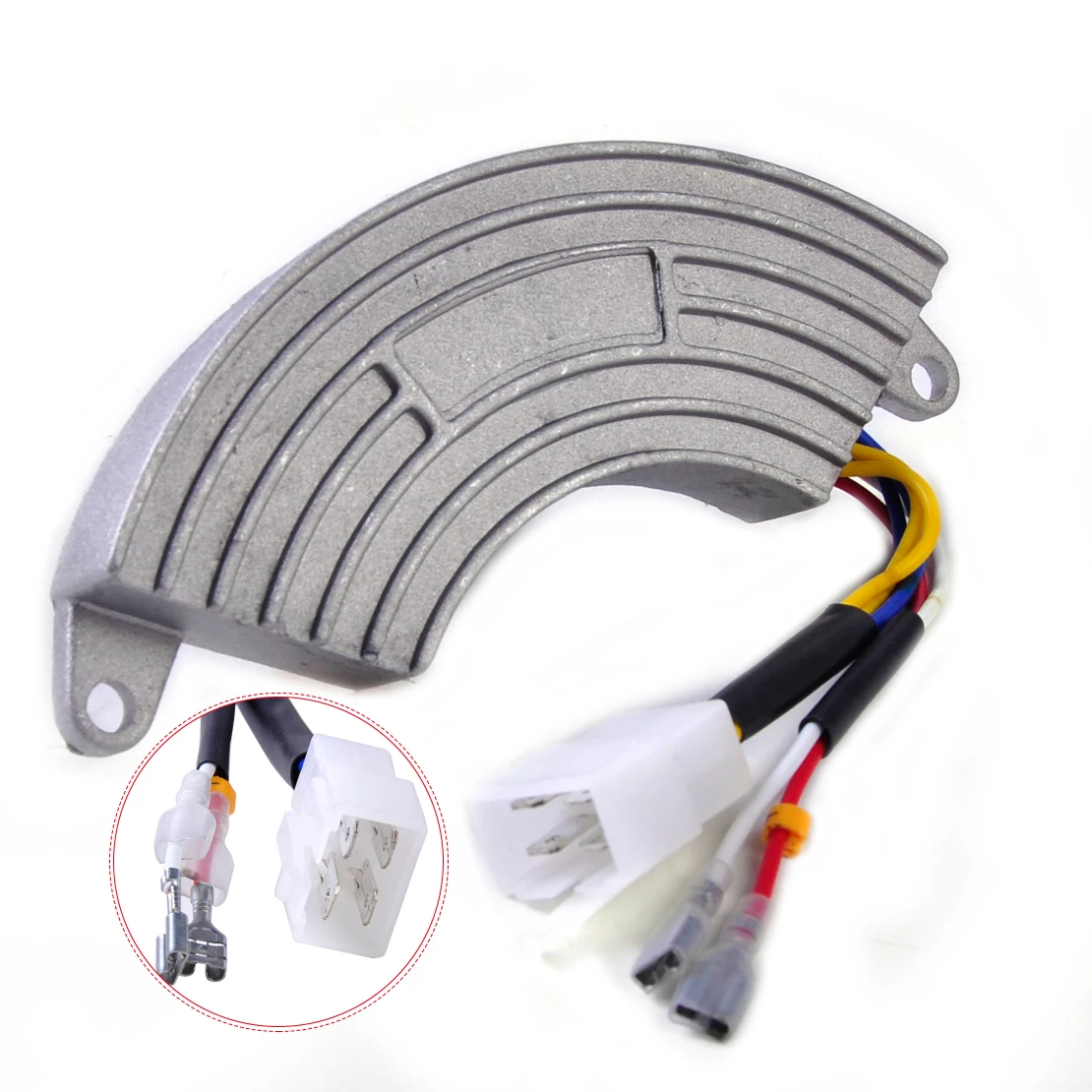 Motorcycle 220V DC 4 pin AVR 4-5KW Automatic Voltage Regulator Petrol Gasoline Diesel Generator Excitation Shockproof Motorcycle 220V DC 4 pin AVR 4-5KW Automatic Voltage Regulator Petrol Gasoline Diesel Generator Excitation Shockproof