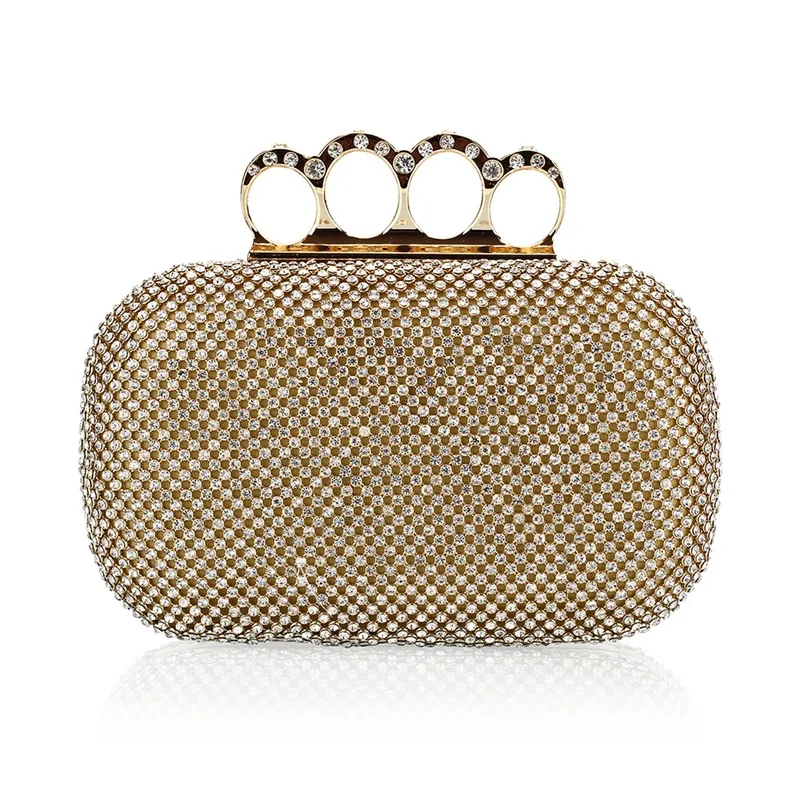 

Women's New and Elegant Handbag In Korean Version, Crystal Clutch Purse, Luxury Evening Bag for Bridal Wedding Party