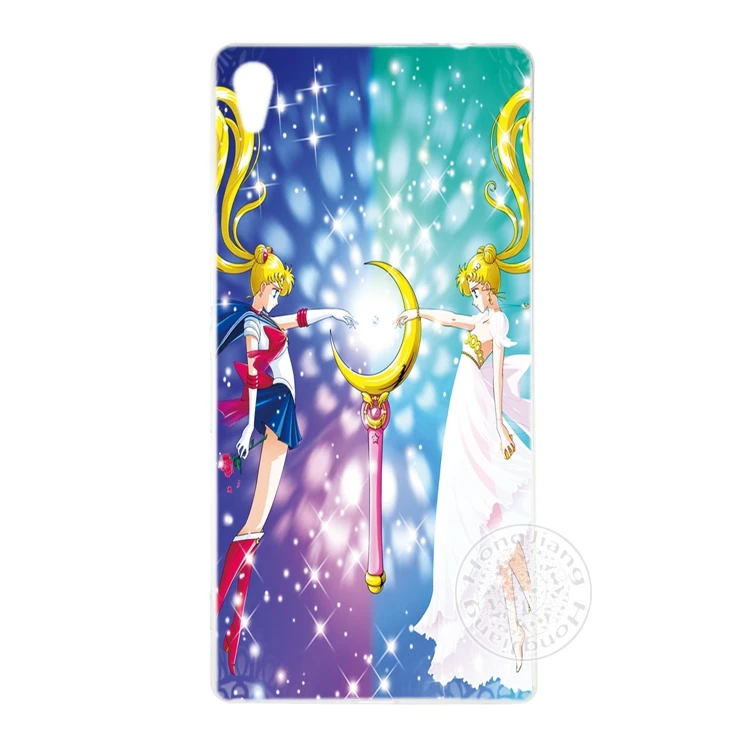 HAMEINUO Сейлор Мун Девушки чехол для телефона sony xperia z2 z3 z4 z5 mini plus aqua M4 M5 E4 E5 C4 C5|case for