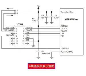 Image 2 - MSP430 Emulator MSP FET430UIF Usb Debug Interface Programmeur Jtag/Bsl/Sbw Ondersteuning F149 Development Board