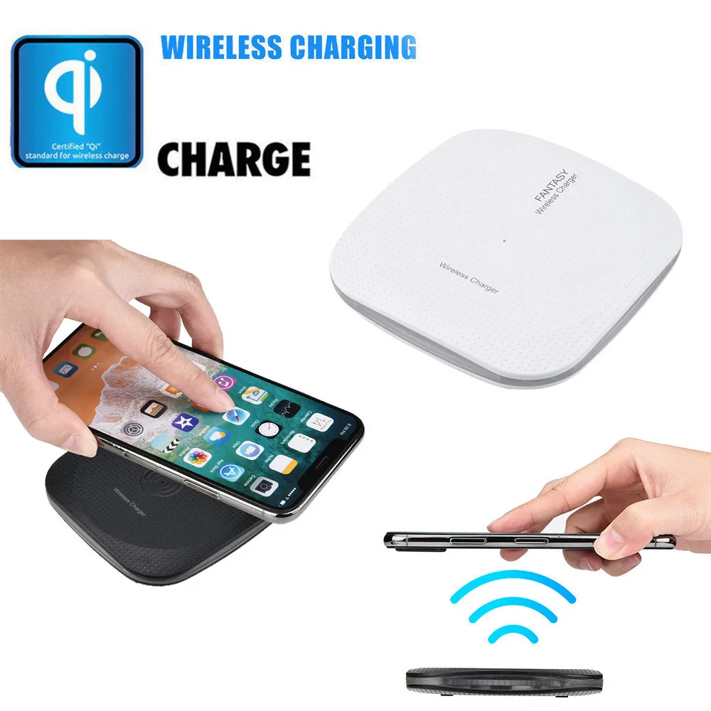 2018 Best Sale Mini Qi Wireless Power Charger Charging Pad