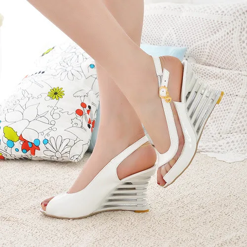 BLXQPYT/Настоящие сандалии; mujer; обувь больших размеров; женские босоножки на высоком каблуке; sapato feminino; Летний стиль; chaussure femme; 3-2