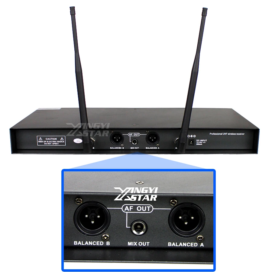 Профессиональная беспроводная УКВ микрофонная система для караоке KTV Exceed SM 57 58