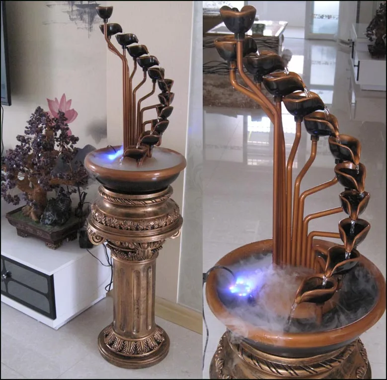 Cheap Lai Sheng indoor fountain water fountain water fountain water have been rising living room