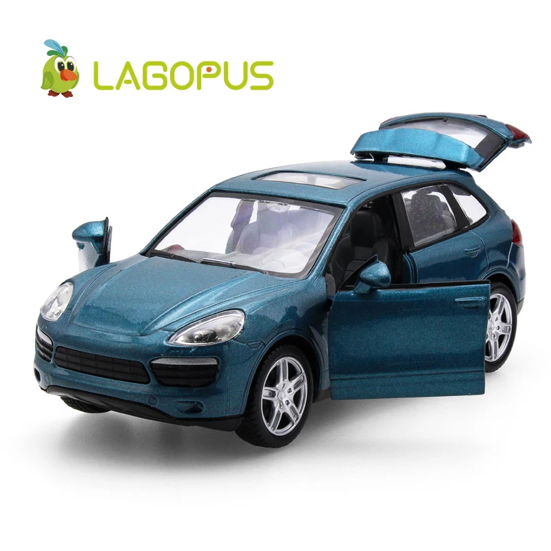 

lagopus 1:32 Scale New Diecast ABS Alloy Metal Car Model Open Door Sound with Light Pull Back Boy Toys Educational Kids Toys