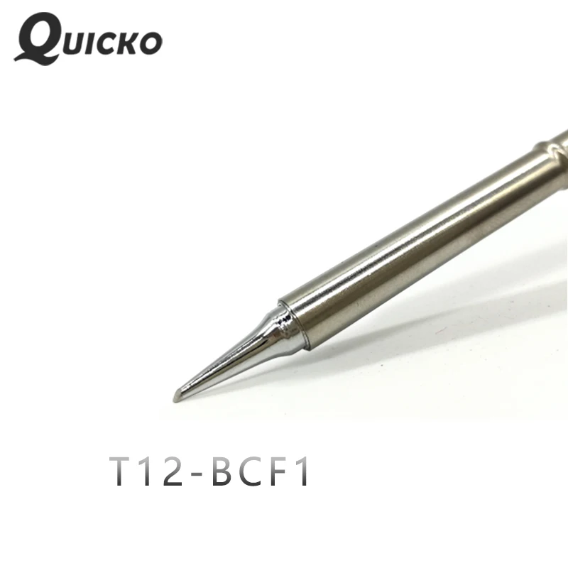 

QUICKO T12-BCF1 Welding Tools solder iron tips 220V 70W for FX9501 Handle LED&OLED soldering station 7s melt tin