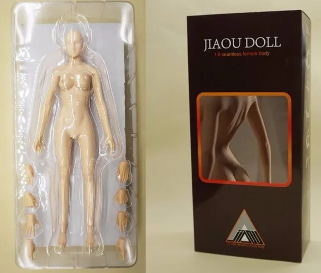 Jiaou doll 1/6 Женский мягкий силиконовый корпус DIY Коллекционная Фигурка манекен женский шарнир Кукла инкапсулированный феррит