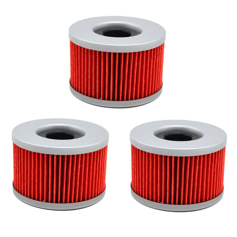 

3pcs Oil Filter For HONDA CX 650 CX650 TURBO 650 1983-1986 GL500 SILVER WING 500 1981-1982 GL 650 SILVERWING 1983-1986