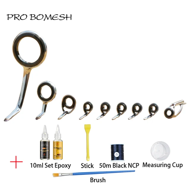 Pro Bomesh AT16 Spinning Guide Set 10ml Set Epoxy Resin NCP Thread Brush  Measuring Cup Stick