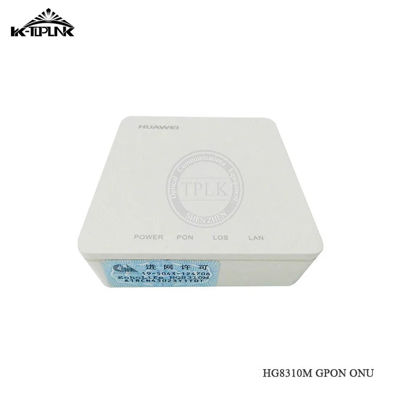 

second hand original for HUAWEI HG8310M GPON 1GE ONU ONT With Single Lan Port Apply to FTTH Modes, Termina Gpon English version