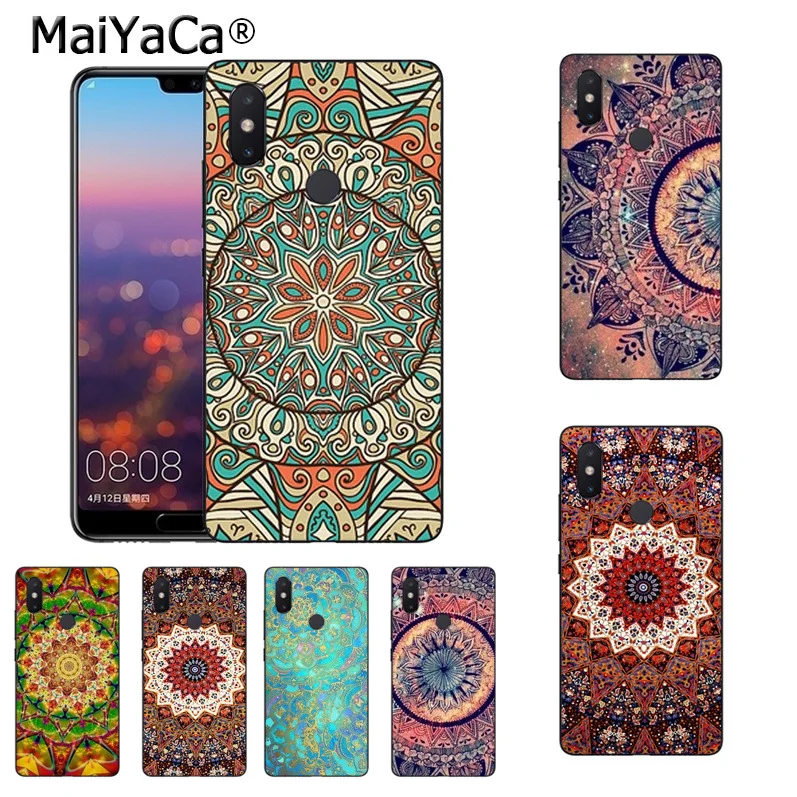 Чехол для телефона MaiYaCa Мандала с солнечным цветком Datura ретро Флора аксессуары