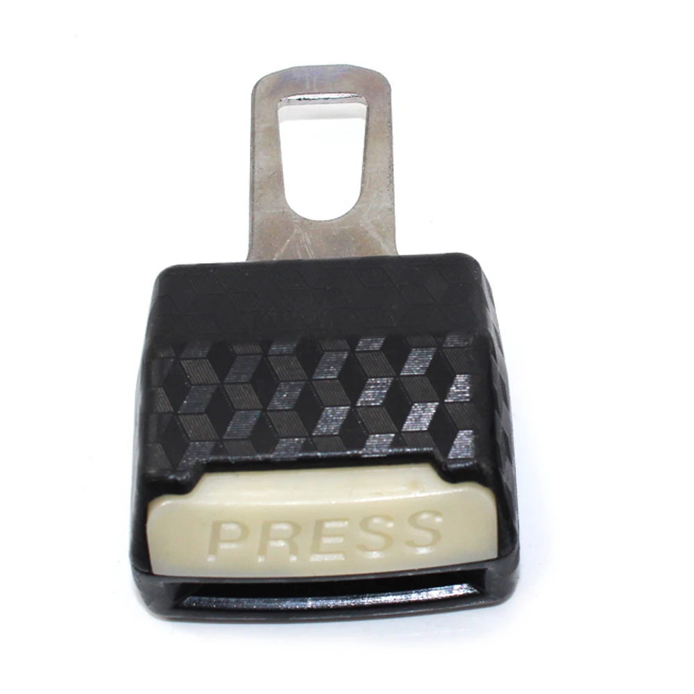 Black Dual use Luminous Socket Clip for Car Seat Belt Clip Extender