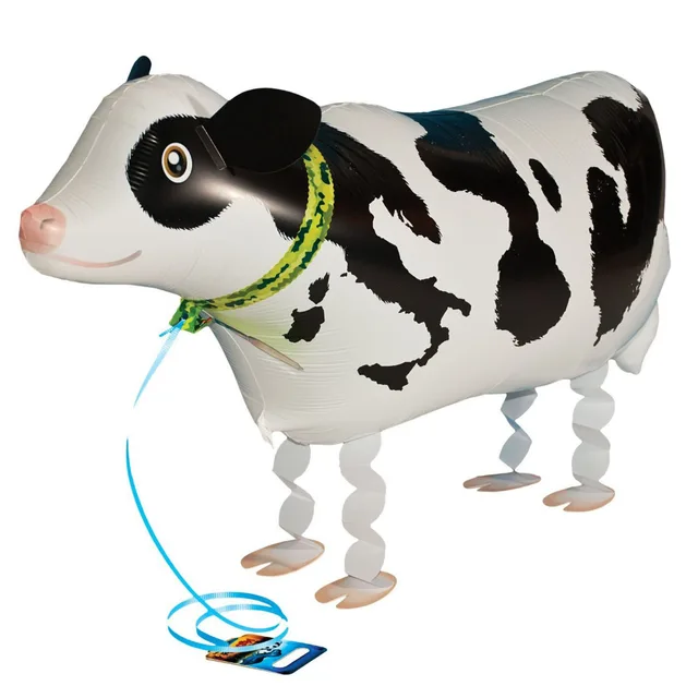 Buy 63x48cm walking animal balloon inflatable cow toys