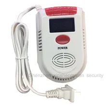 СВЕТОДИОДНЫЙ цифровой дисплей, Голосовая система сигнализации, датчик утечки сжиженного нефтяного газа, датчик обнаружения природного газа, угольного газа