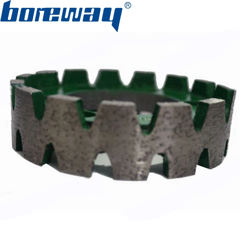 

Supply D90*25T*50H Integral Segmented Standard Stubbing Wheel Heavy Duty Milling Stubbing Wheel For Granite