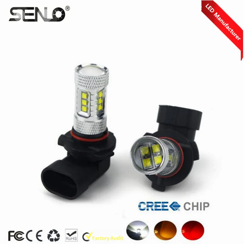 

High Quality Car Auto Part LED H8 H9 H11 7440 1156 LED Stop Lamp Turn Signal light bulb strobe light12v 6500k 80W Car Accessorie
