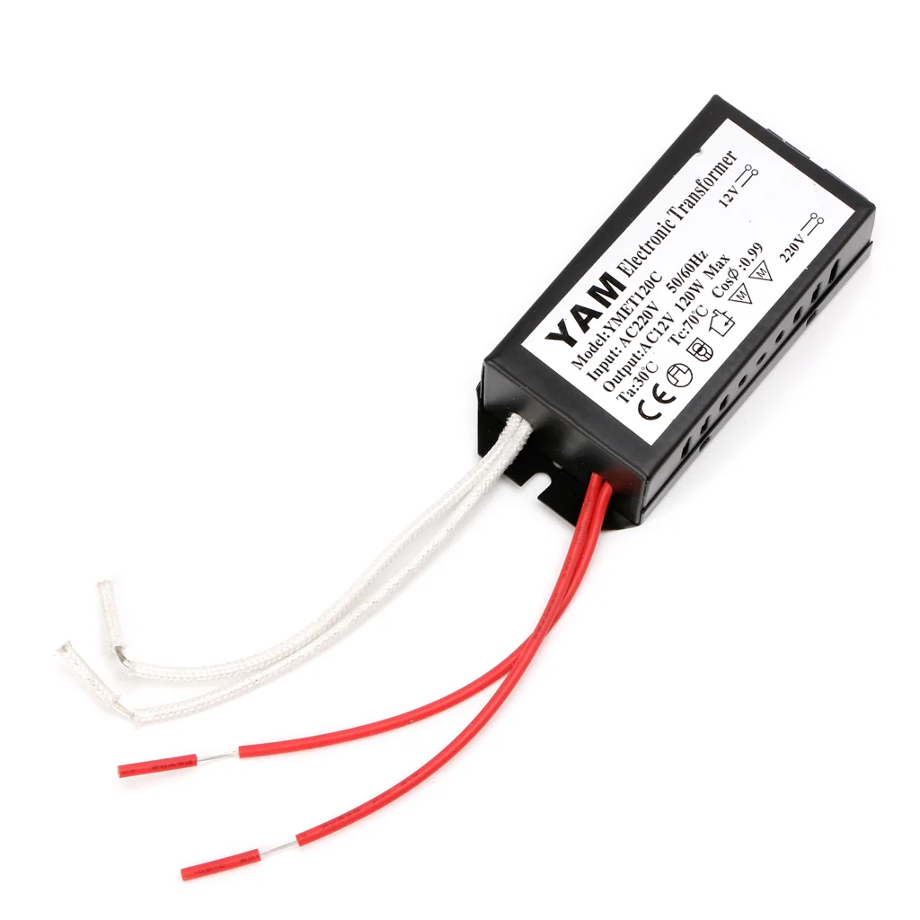 120W 220V Halogen Light LED Driver Power Supply Converter Electronic Transformerin Lighting