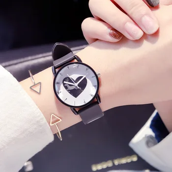 

Love deer pattern design fashion women wrist watches 2019 new arrival soft silicone strap quartz-watch casual female watch gifts