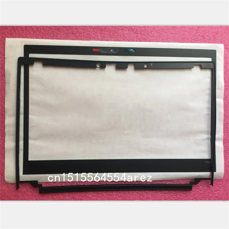 

New Original for Lenovo Thinkpad T480S LCD Bezel Cover case/The LCD screen frame 01YN984 with IR hole