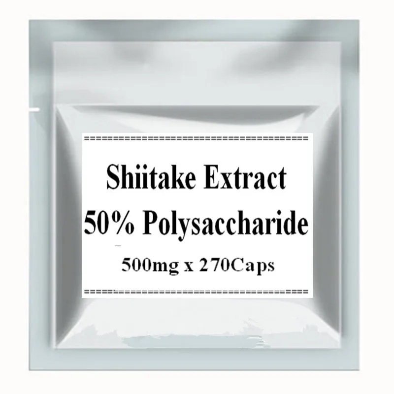 

1Pack Shiitake Extract 50% Polysaccharide 500mg x 270Capsule free shipping