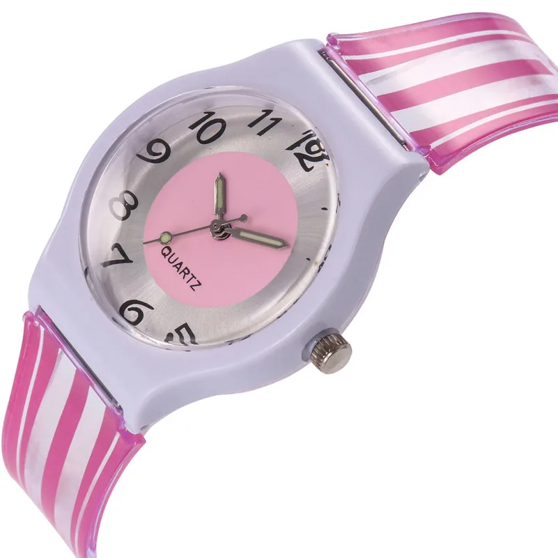 2018 New Arrival watch women Student Fashion Silicone Band Analog Quartz Round Wrist Watch Watches clock relogio feminino M21 (6)