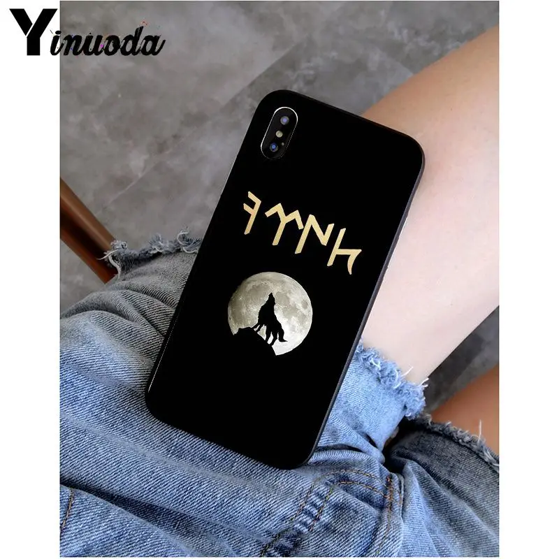 Yinuoda флаг Турции волк ретроспективный телефон чехол оболочка для Apple iPhone 8 7 6 6S Plus X XS MAX 5 5S SE XR чехол