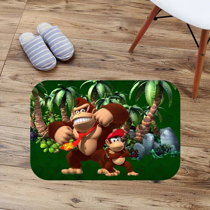 Donkey Kong Printing Carpets Anti slip Floor Mat Kitchen Living Room