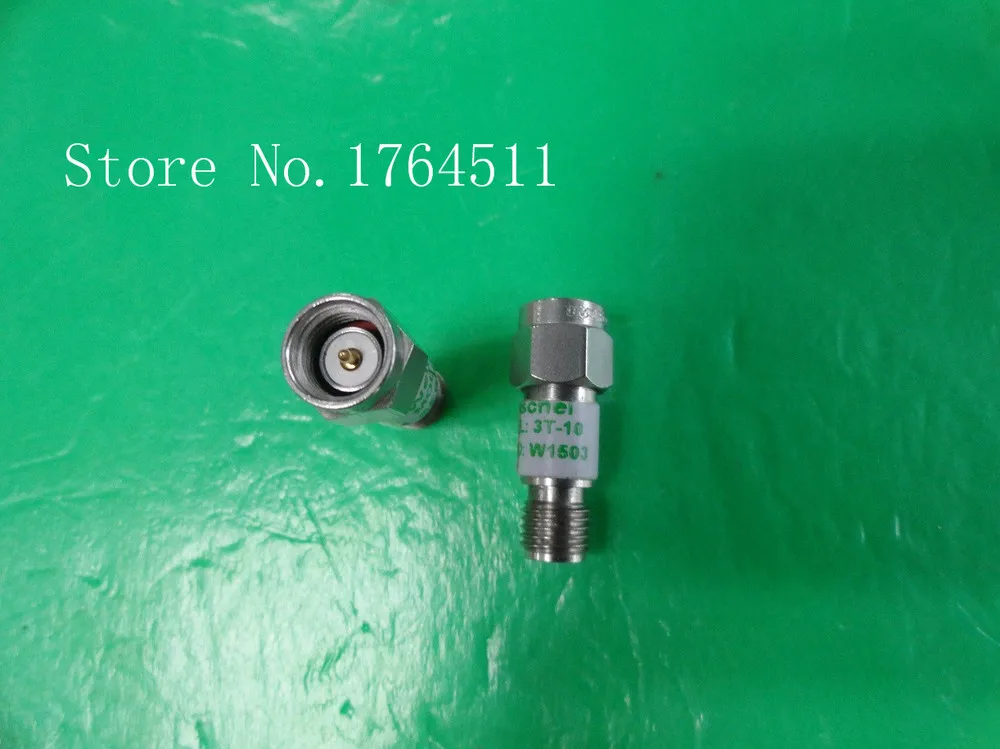 

[BELLA] WEINSCHEL 3T-10 DC-12.4GHz Att:10dB P:2W SMA coaxial fixed attenuator --3PCS/LOT