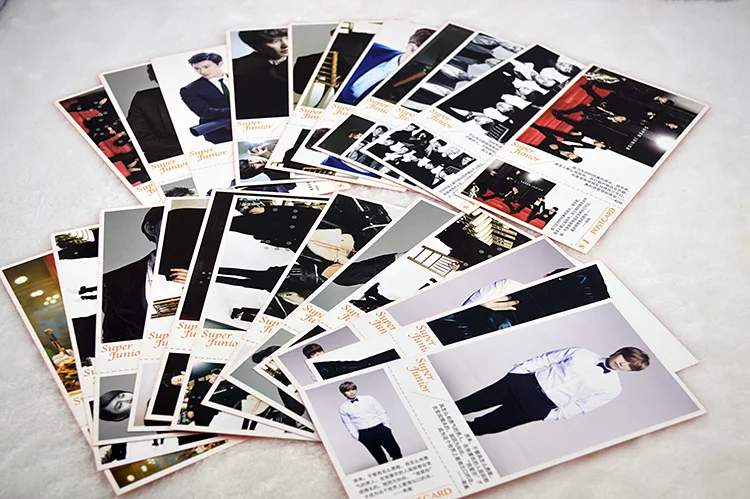 Kpop 2018 Latest Official Super Junior 90 Collectible Postcards Photos K Pop Sj Set Concert Superjunior Album Lyrics Lomo Cards Card Card Card Collectingcard Album Aliexpress