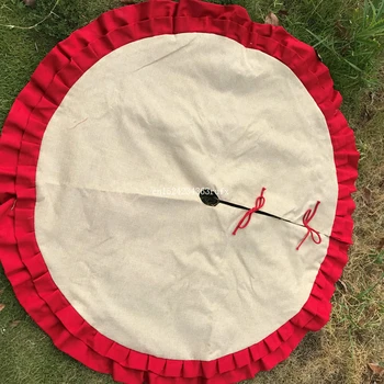 

50pcs Christmas Tree Cover Decor Christmas Tree Skirt Cover Base Decoration 1.2 Diameter Free Shipping