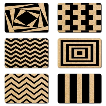

Music Notes Geometric Nature Rubber Table Mouse Pad Laptop Computer Enclosure Mousepad Mat