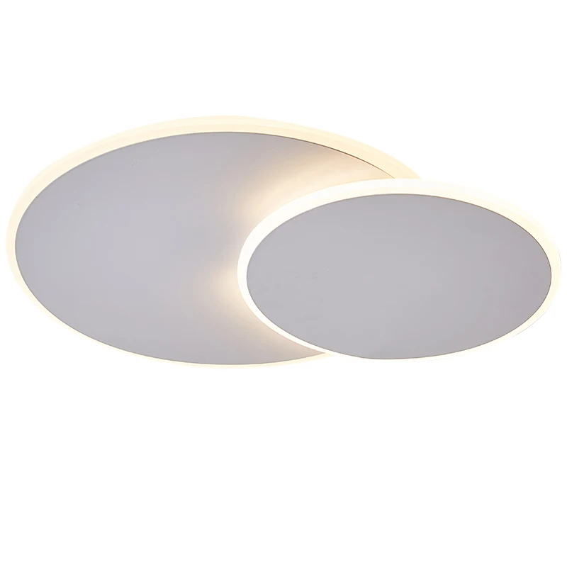 Rotatable Ultra-thin Modern LED Ceiling Lights For aisle corridor Bedroom Brown/ White fixtures Cei