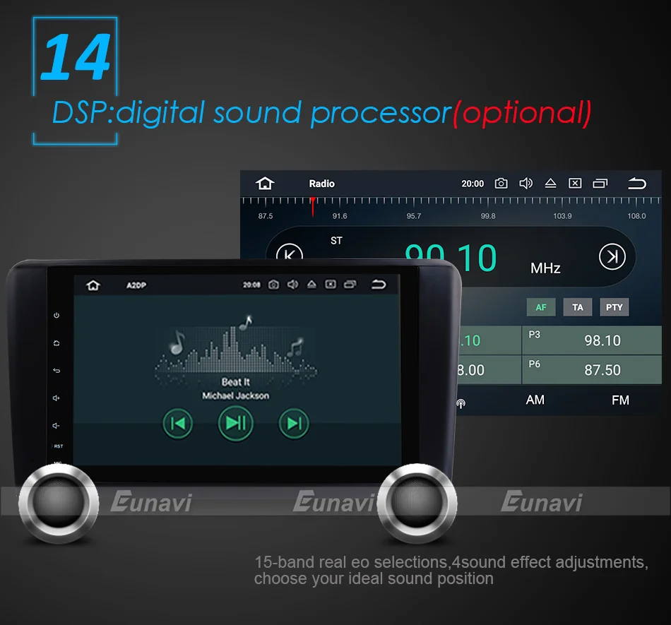 Perfect Eunavi 2 Din Quad core 9